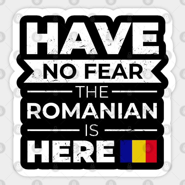 Romanian Is Here Pride Romania Gift Sticker by swissles